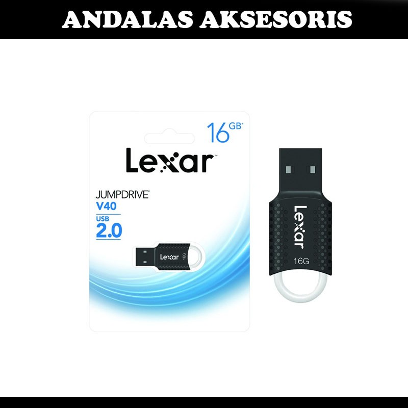 Flash disk LEXAR 16Gb Jumpdrive V40 USB 2.0