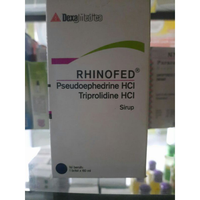 Rhinofed Sirup / obat Batuk Pilek Demam Anak / Bayi