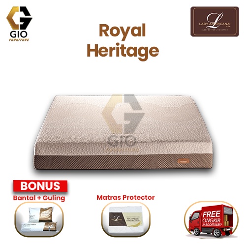 Jual Kasur Lady Americana Royal Heritage / Lady Americana Spring Bed