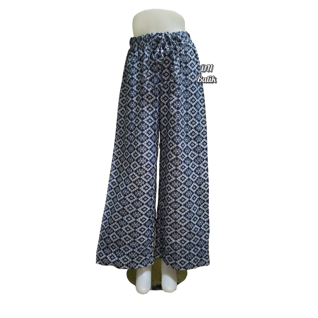 Celana Kulot Batik Jeans Wanita Terbaru Berkualitas | SK - Ory DN Batik