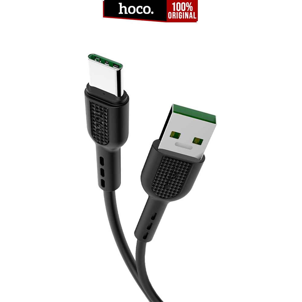 

Kabel Charger USB Type C Hoco X33 5A Surge Fast Charging Sync Data Charging Cable 5A