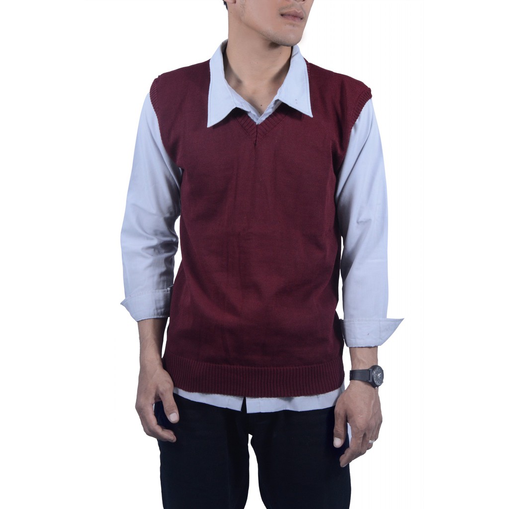 ROMPI RAJUT PRIA / BASIC ROMPI RAJUT / TOP VEST PRIA /  ATASAN RAJUT PRIA / ROMPI BEST RAJUT PRIA