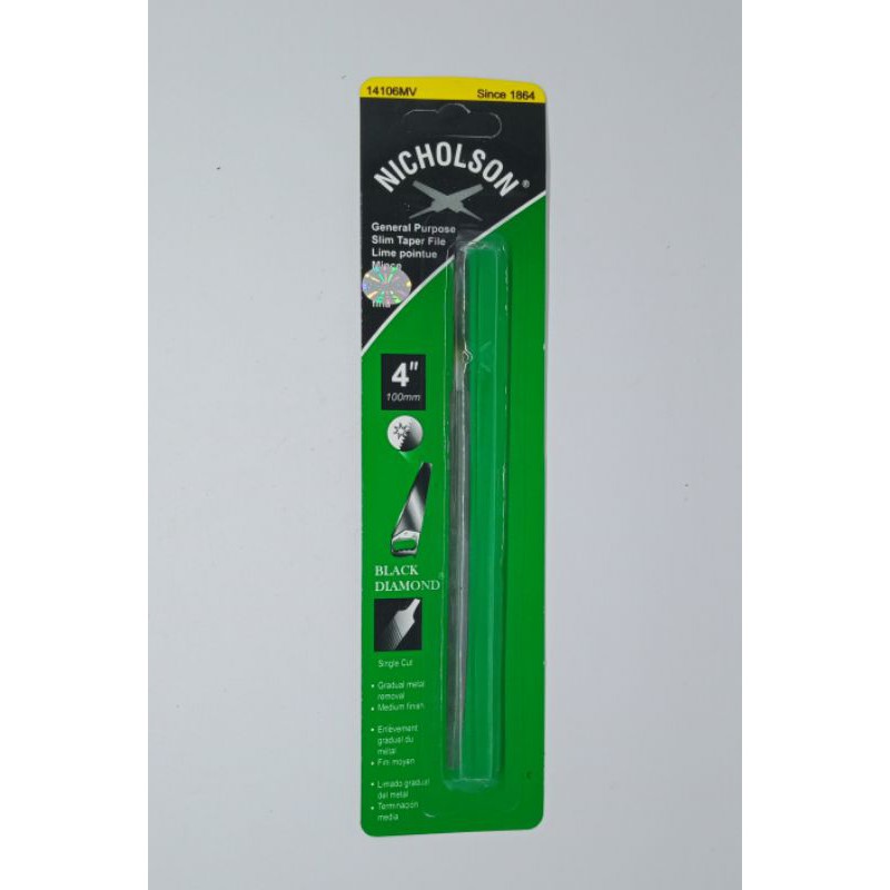 Kikir Gergaji Segitiga 4" Nicholson