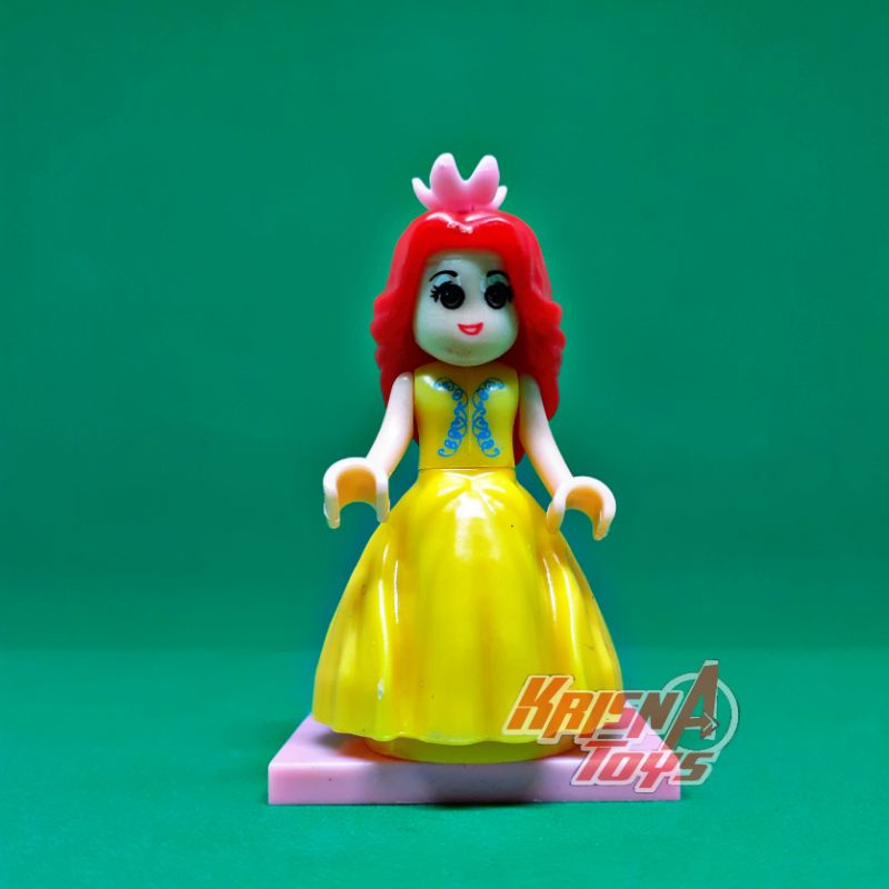 MAINAN BALOK SUSUN/BRICKS MINI FIGURE BONEKA PRINCES LUCU