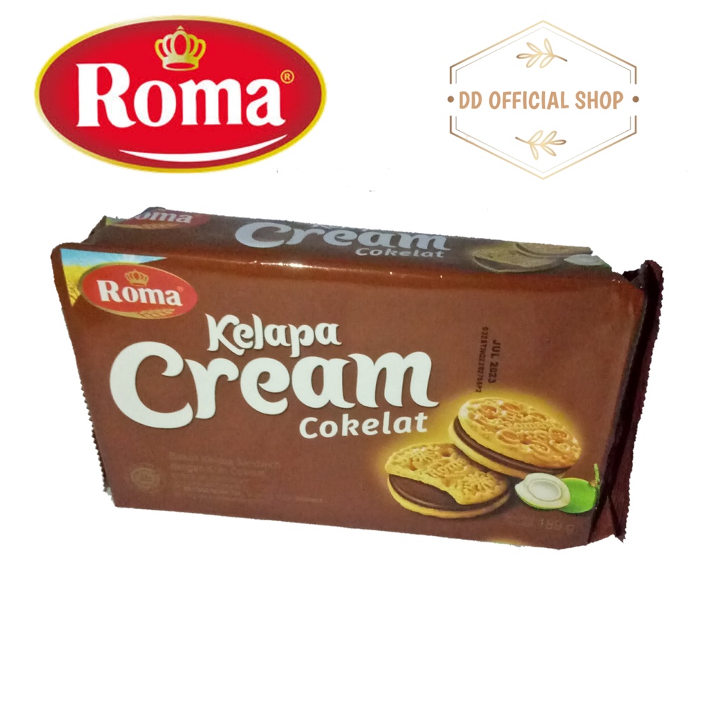 

ROMA KELAPA CREAM COKELAT 189g