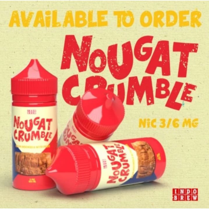 NOUGAT CRUMBLE MOCHA PEANUT BREAD 100ML - AUTHENTIC