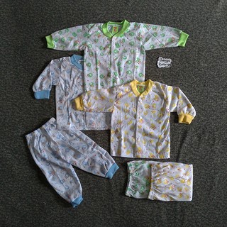 SPY46 Setelan Baju Panjang Bayi Newborn Motif Poppy Piyama SPY46 Setelan Baju Panjang Bayi Newborn Motif Poppy Piyama