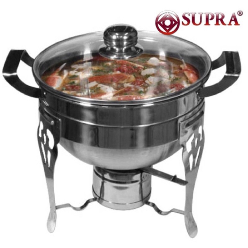 Soup warmer | Deep Soup Bowl Stainless Supra | pemanas Soup
