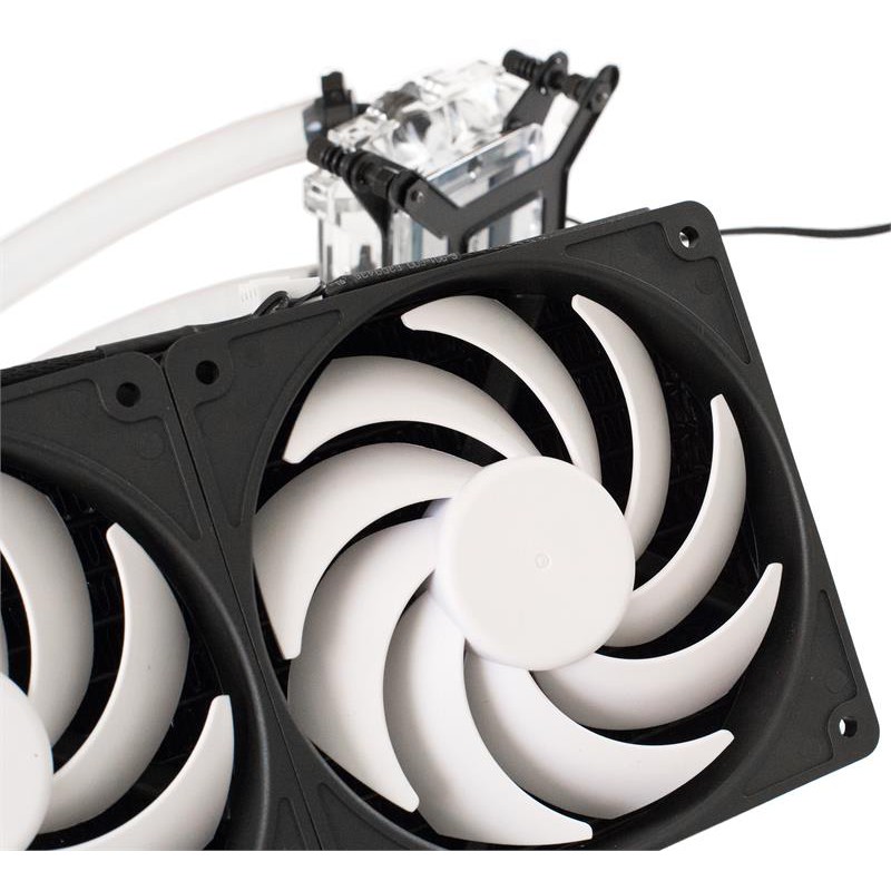 SWIFTECH H220 X2 Series AIO Liquid CPU Cooler With RGB LED lighting