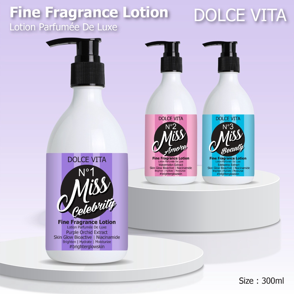 Dolce Vita Lotion Parfume De Luxe 300ml