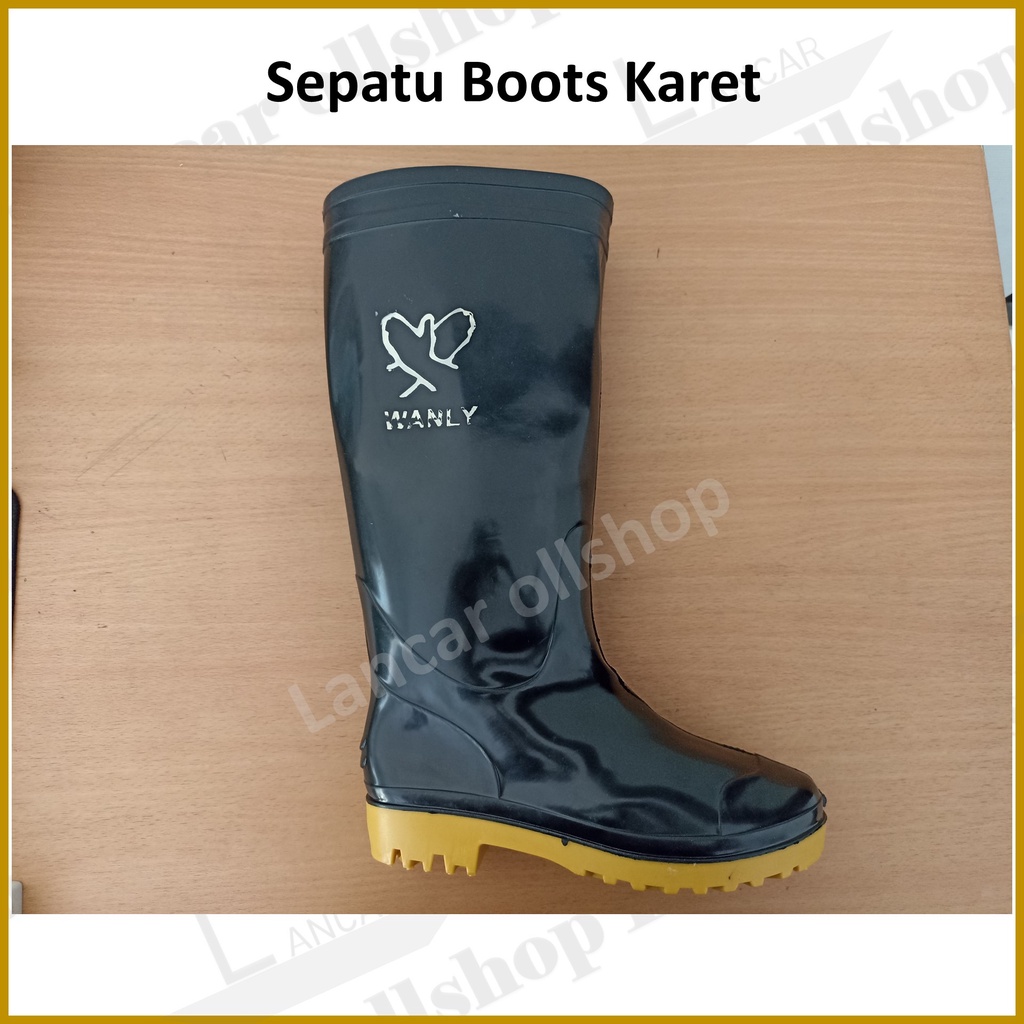 Sepatu boot/sepatu bot karet murah/sepatu boot panjang/sepatu boot tahan air/sepatu boot pria murah