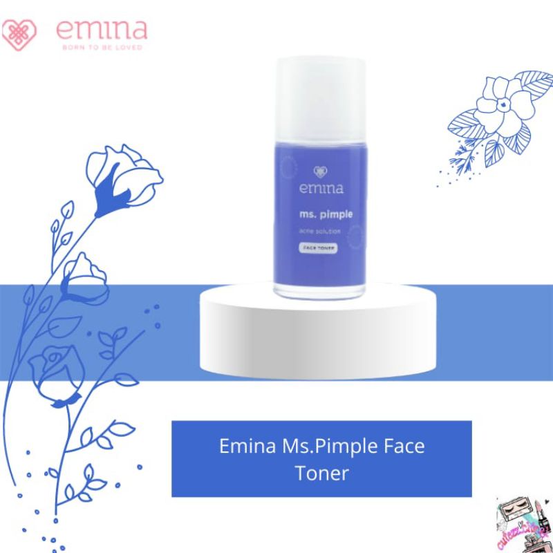 ☃️Cutezz_ching1☃️Emina Ms.Pimple Acne Solution Face Toner