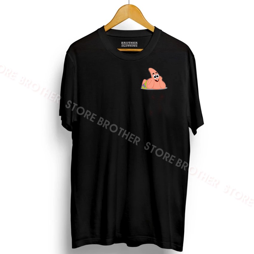 Kaos Distro Patrick Star USA  Premium