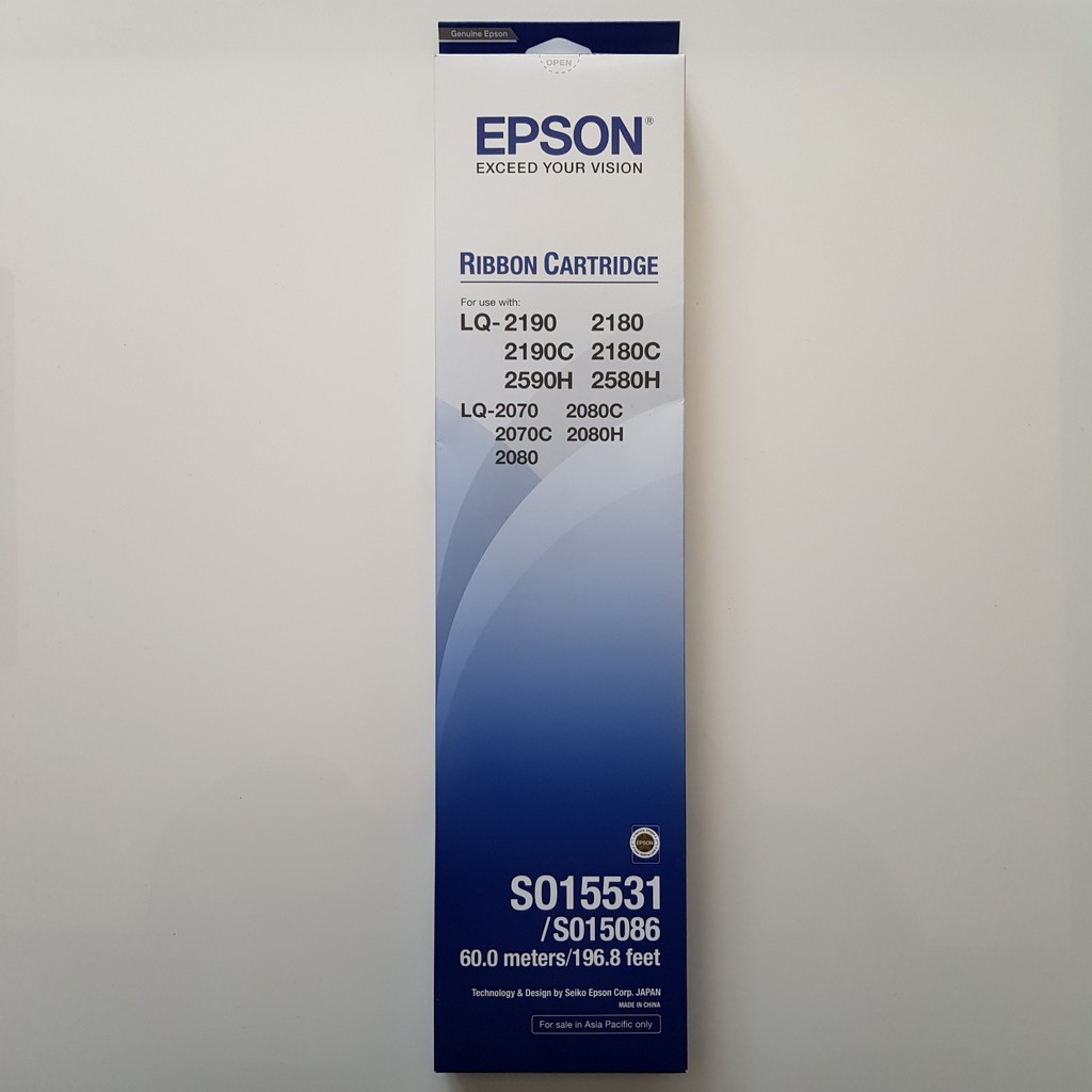 Epson Ribbon Cartridge / Pita / Tinta LQ-2170 2180 2190 Original