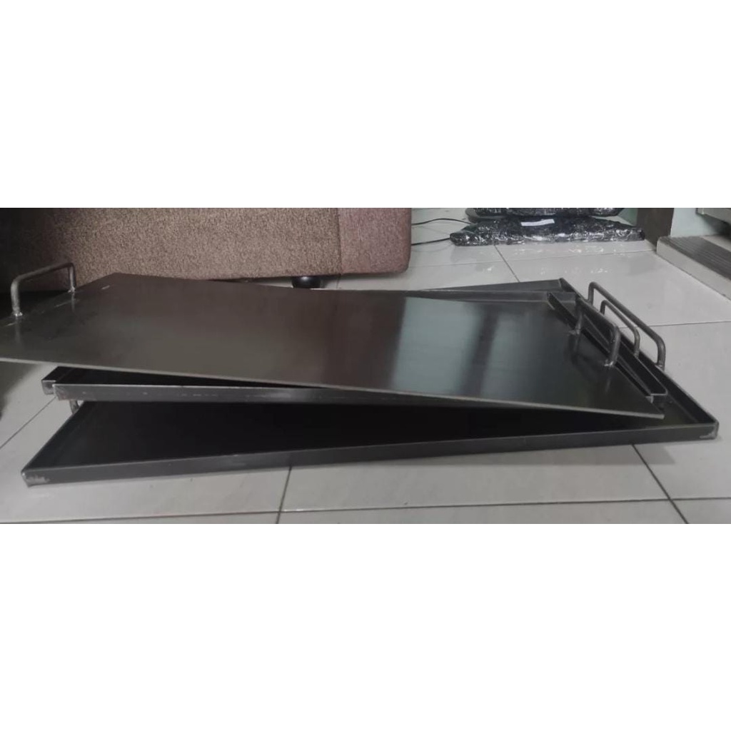 WAJAN ROTI BAKAR 2 TUNGKU/ROTI JHON /DATAR/ WAJAN PANGGANG BARBERQUE/LOYANG(40X70,40X60,35X45,30X40)