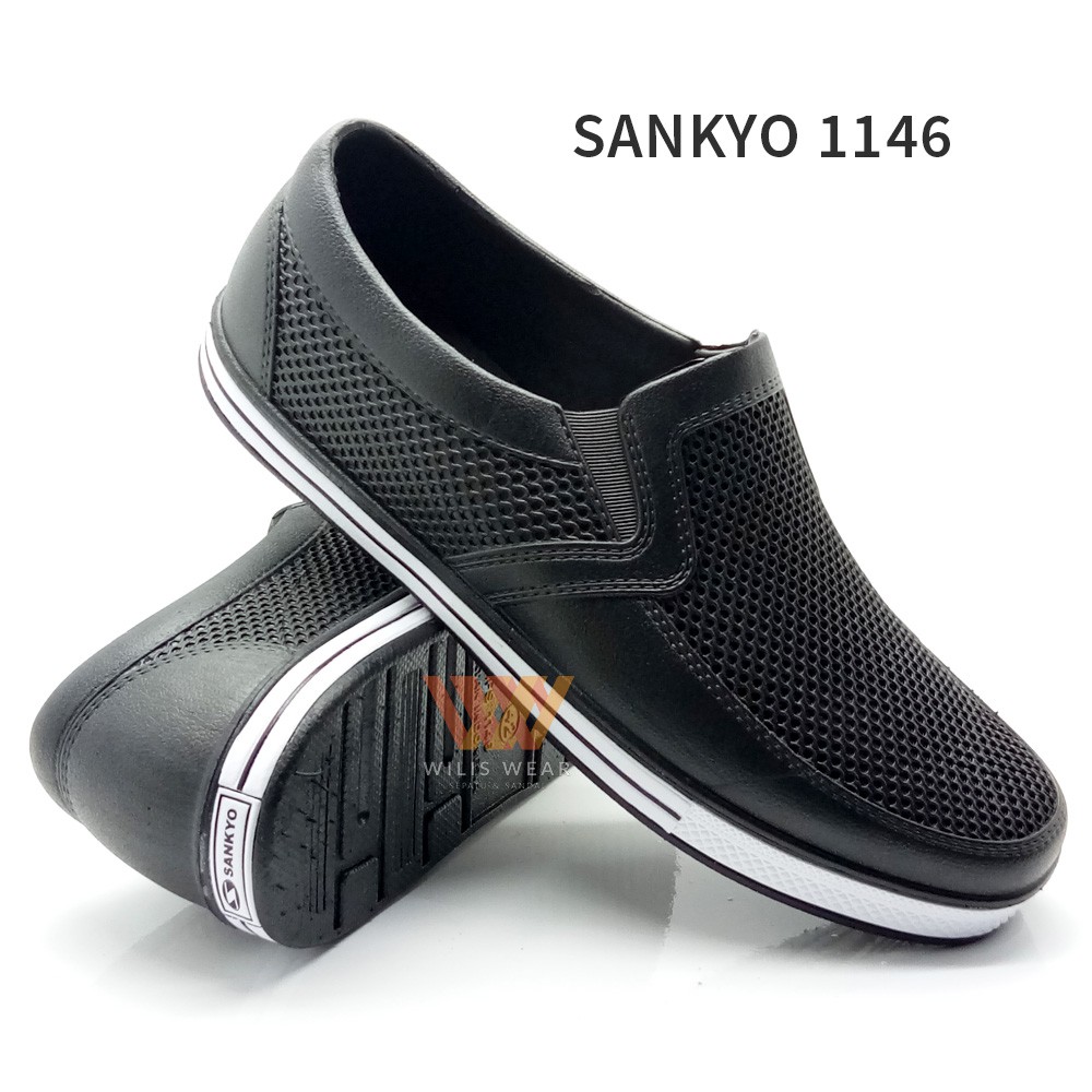 Sepatu Karet Pria / Sepatu Pantofel Karet Pria Sankyo 1146