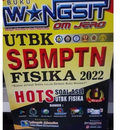 

BUKU FISIKA WANGSIT UTBK SBMPTN 2022 !