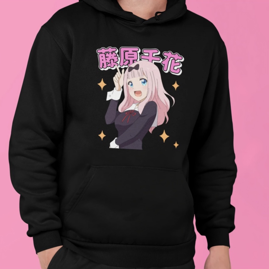 Hoodie Chika Fujiwara Kaguya sama Love Is War Anime Unisex