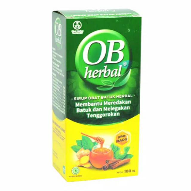 OBH HERBAL 60-100ML | OB HERBAL Sirup Obat batuk