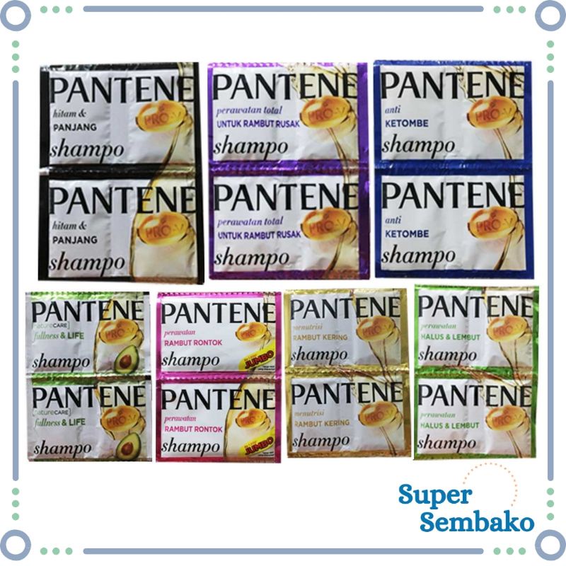 SHAMPO / SAMPO PANTENE RENCENG ISI 12 SACHET