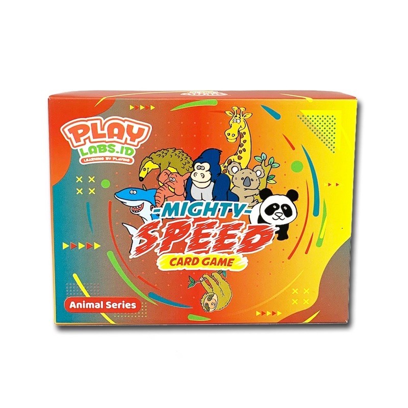 PLAYLABS MIGHTY SPEED CARD GAME - MAINAN EDUKASI