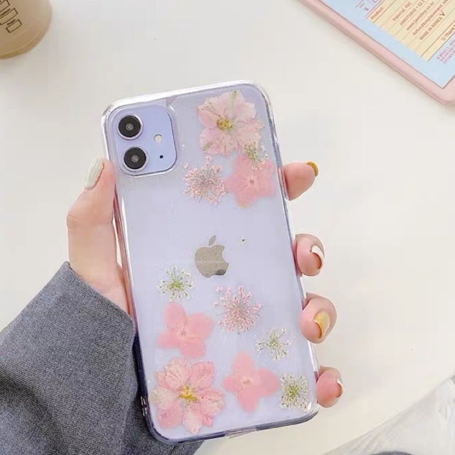 Case Bunga TPU Casing Yellow Pink Oppo A16e A16k Reno 7 4G 5G 7z A55 A76 A95 A96 A15 A15s A74 A64 A53 A33 2020 A92 A91 A71 A12 A12s A11k A1k F11 F9 F7 F5