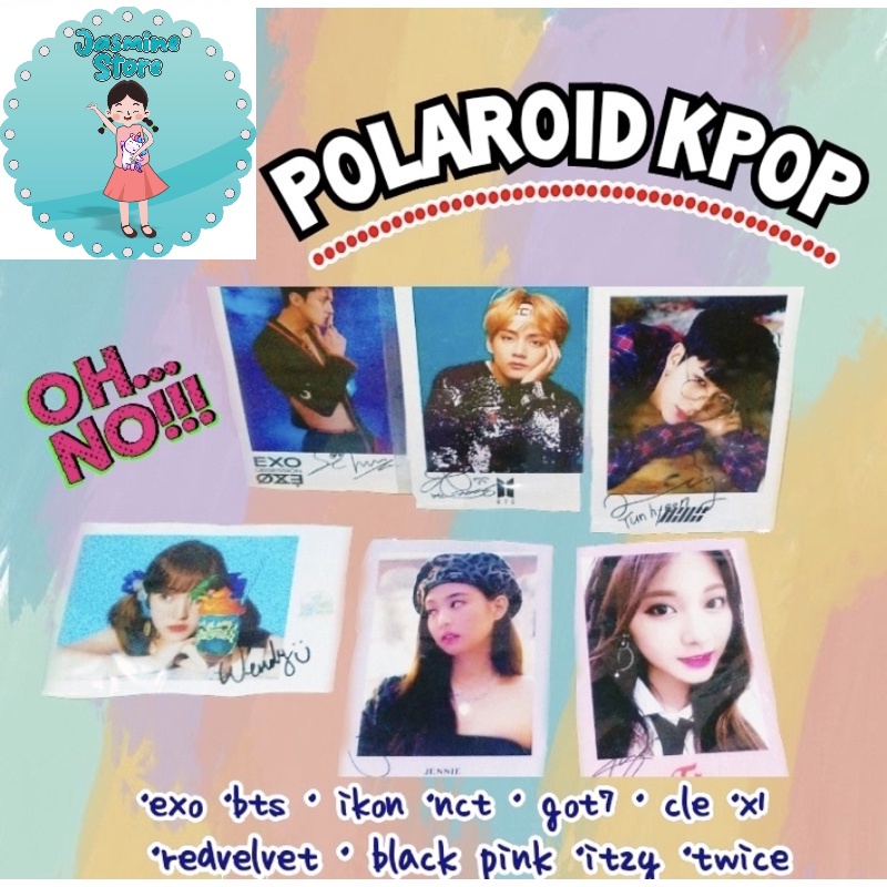 Polaroid Kpop Lengkap/Polaroid BTS/Polaroid Blackpink/Polaroid Twice/Polaroid Itzy/Polaroid Icon/Polaroid Exo/Polaroid Murah/Polaroid Nct/Polaroid BTS Murah/Polaroid Blackpink Murah