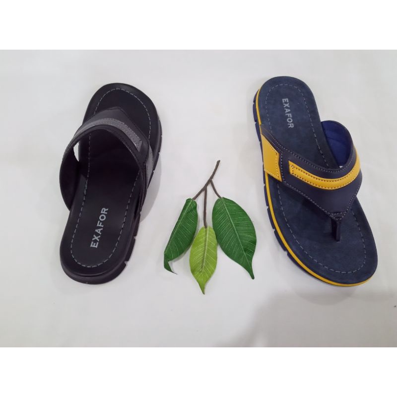Sandal anak pria Exafor biru/hitam