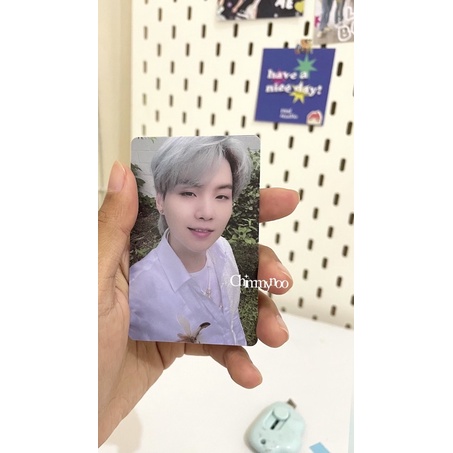 Yoongi suga powerstation pws luckydraw LD photocard pc official