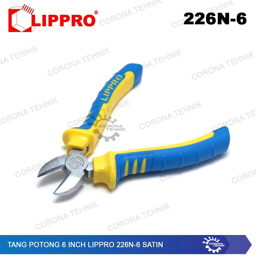 226N-6 Satin - Tang Potong 6 Inch Lippro