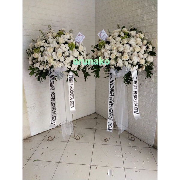 STANDING FLOWER MURAH - STANDING FLOWER OPENING WEDDING ANMIVERSARY - STANDING FLOWER