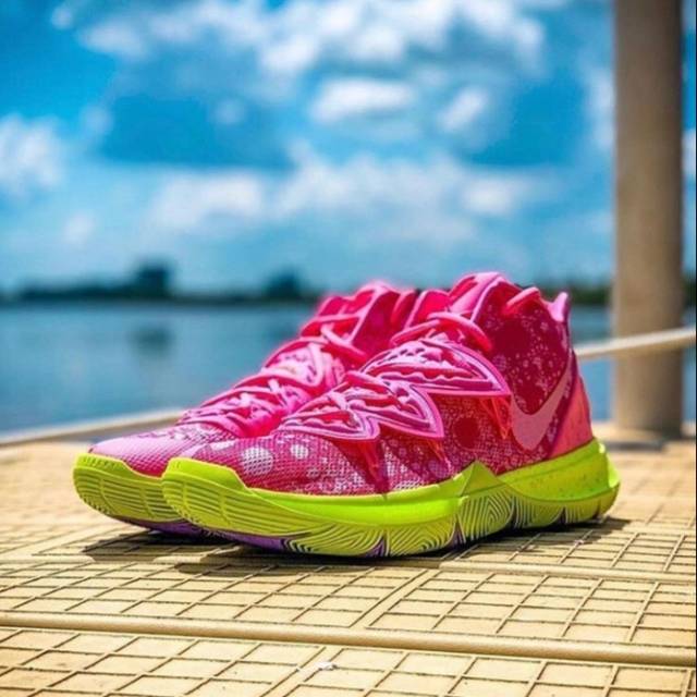 Spongebob x Nike Kyrie 5 Patrick Star for man size 40-44 Premium Quality BNIB