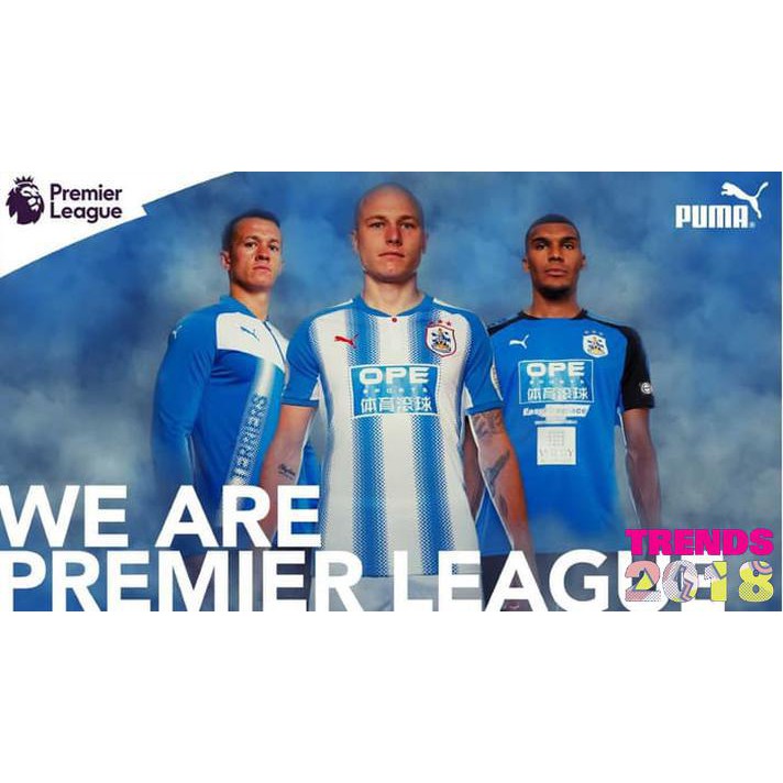 Jersey Baju BOLA HUDDERSFIELD TOWN HOME New 2017/18 - Grade Ori