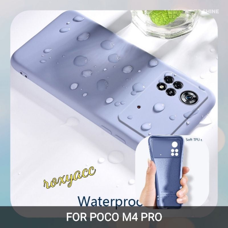 case poco M4 pro softcase anti jamur silicon cover casing soft poco m4pro