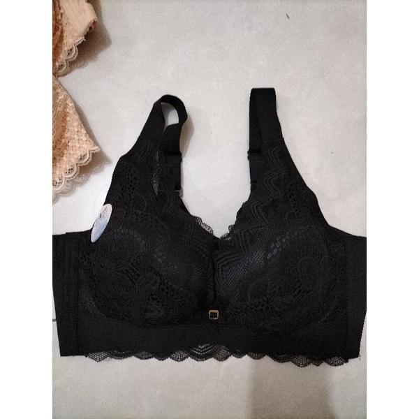 PUSH UP BRA RENDA/BRUKAT BERKAWAT, BUSA TEBAL KAIT 3 ATAU 4