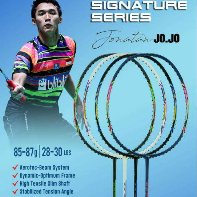 raket lining jojo/ raket lining / raket badminton