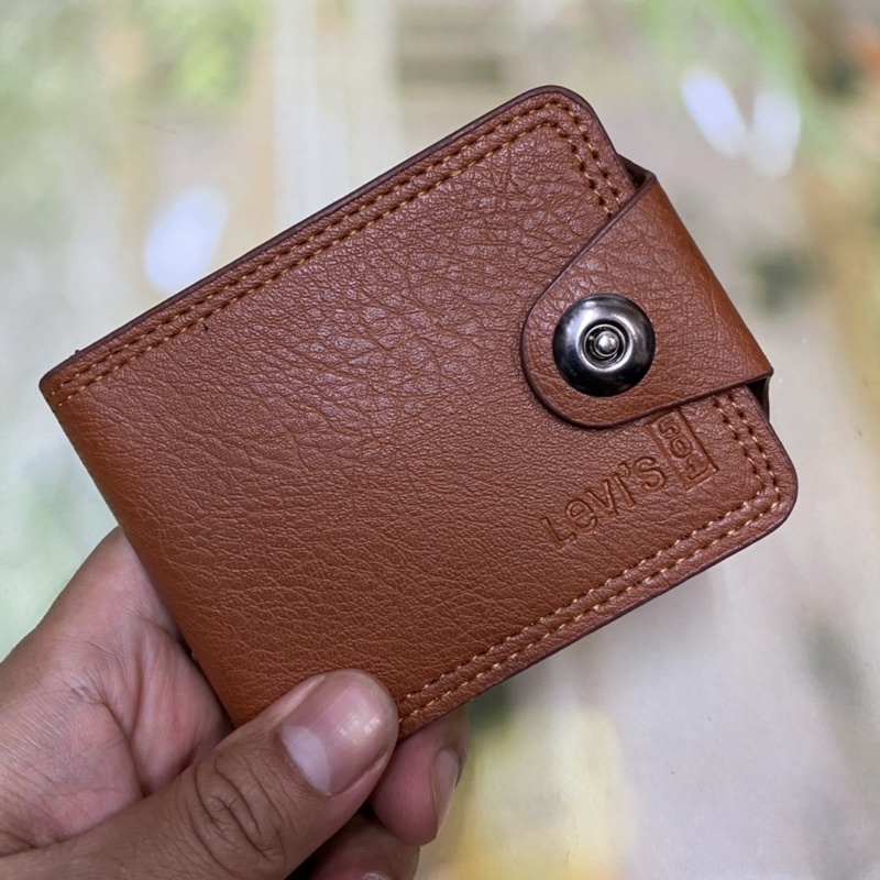 DOMPET PRIA KULIT SINTETIS MINI MAGNET DOMPET PRIA LIPAT MURAH MERIH DOMPET PRIA SEMI KULIT MINI MAGNET