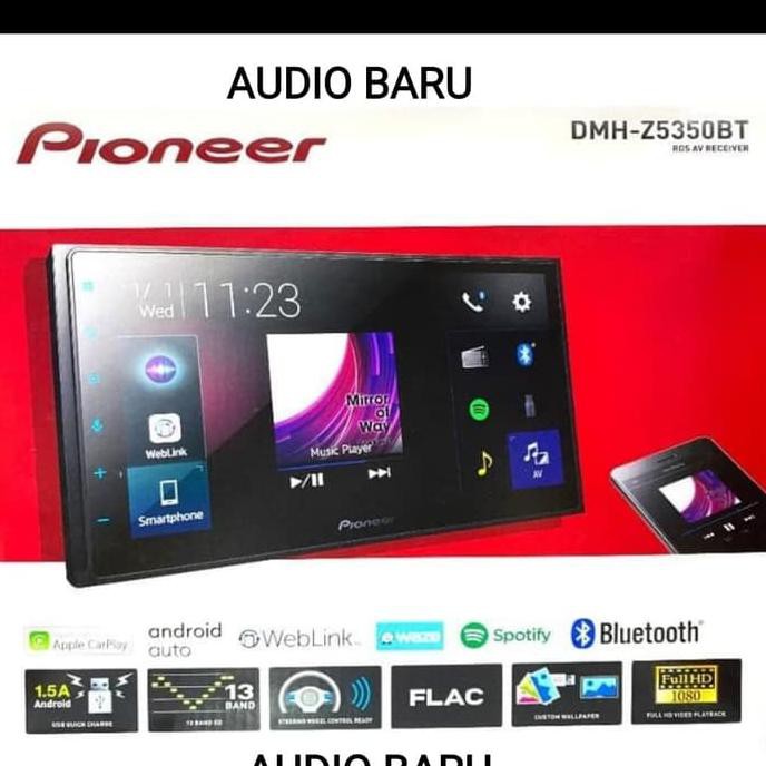New Pioneer Dmh-Z5350Bt Double Din Tape Audio Mobil Head Unit Dmh Z5350Bt