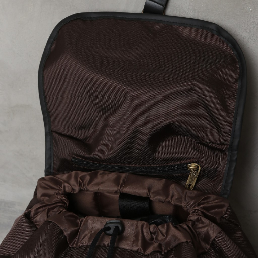 HOLIDAY BROWN |Urban Factor x FORIND| Tas Ransel Punggung Ori Bag Pria Wanita Backpack Baru Besar