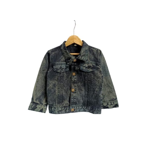 JACKET JEANS ANAK LEVIS 1-11 TAHUN-SNOW WASHING TAHUN UNISEX-JACKET JEANS ANAK ANAK