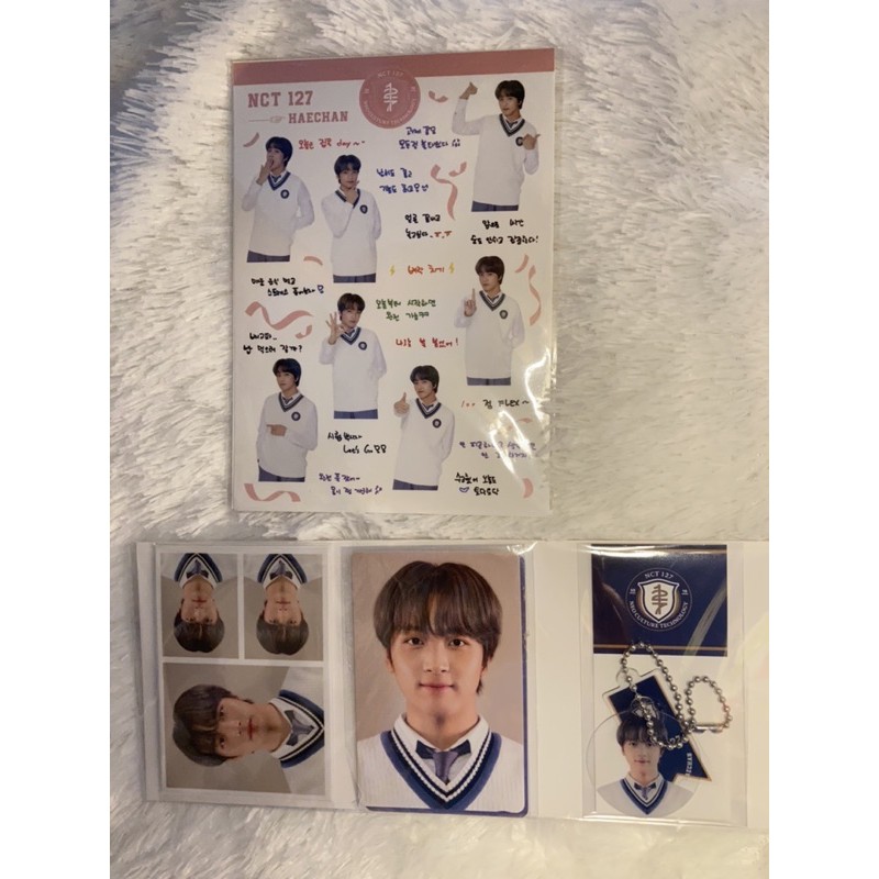 [BOOKED] BACK TO SCHOOL KIT NCT 127/ B2S HAECHAN SET