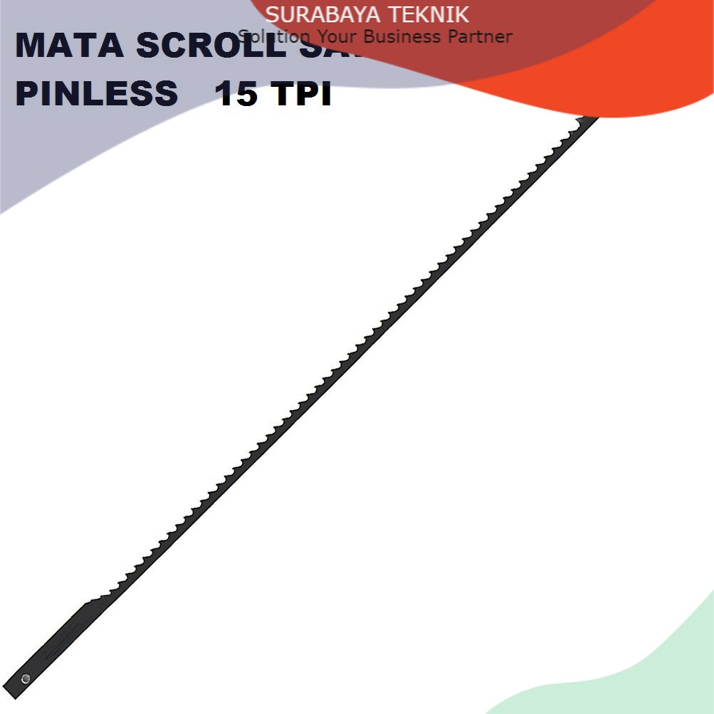MATA GERGAJI UKIR SCROLL SAW 15 TPI PINNED TYPE