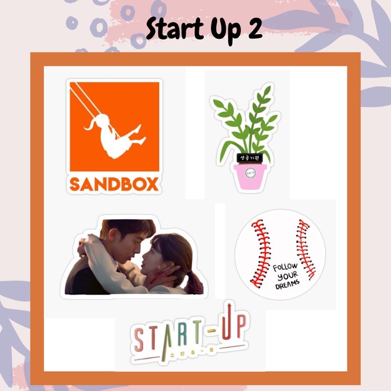 Sticker Drakor Start Up Drama korea tumblr aesthetic