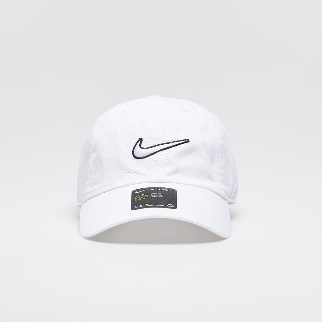 Nike Essential Swoosh Putih Essentials Heritage86 Cap 943091-100 Topi Original