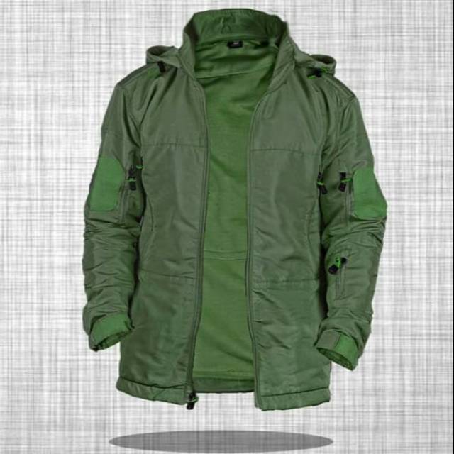 Jaket Tad hijau/jaket tad lokal/jaket army