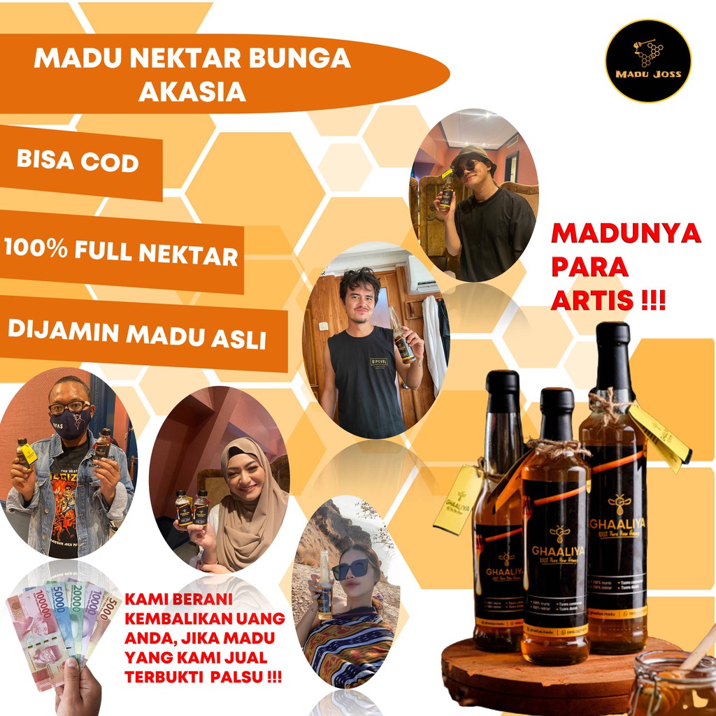 

(COD) Madu Odeng Uray Murni Hutan Bunga AKASIA Multiflora Nusantara ASLI 100%