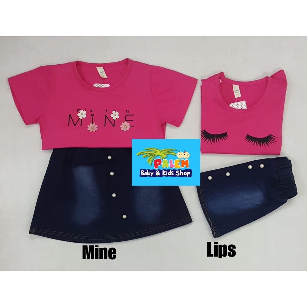 Setelan Jeans Baby Girl/pakaian anak perempuan