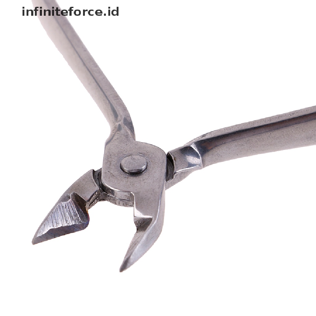 Infiniteforce.id Gunting Kuku / Kutikula Bahan Stainless Steel Untuk Manicure / Pedicure