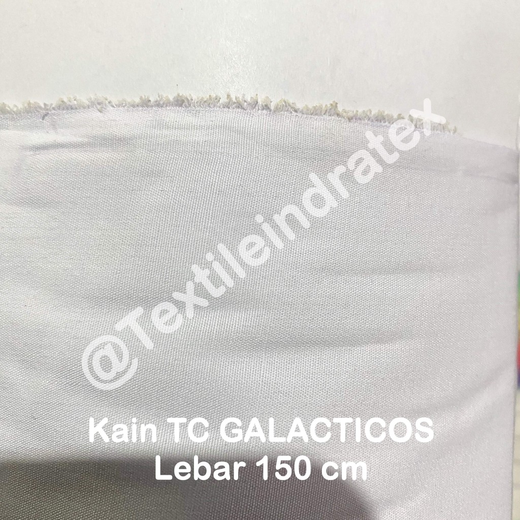 ( per 1 roll ) KAIN KATUN JEPANG PUTIH TEBAL TC GALACTICOS LB 150 cm bahan baju kemeja SERAGAM SEKOLAH HALUS BACKGROUND JILBAB KAFAN