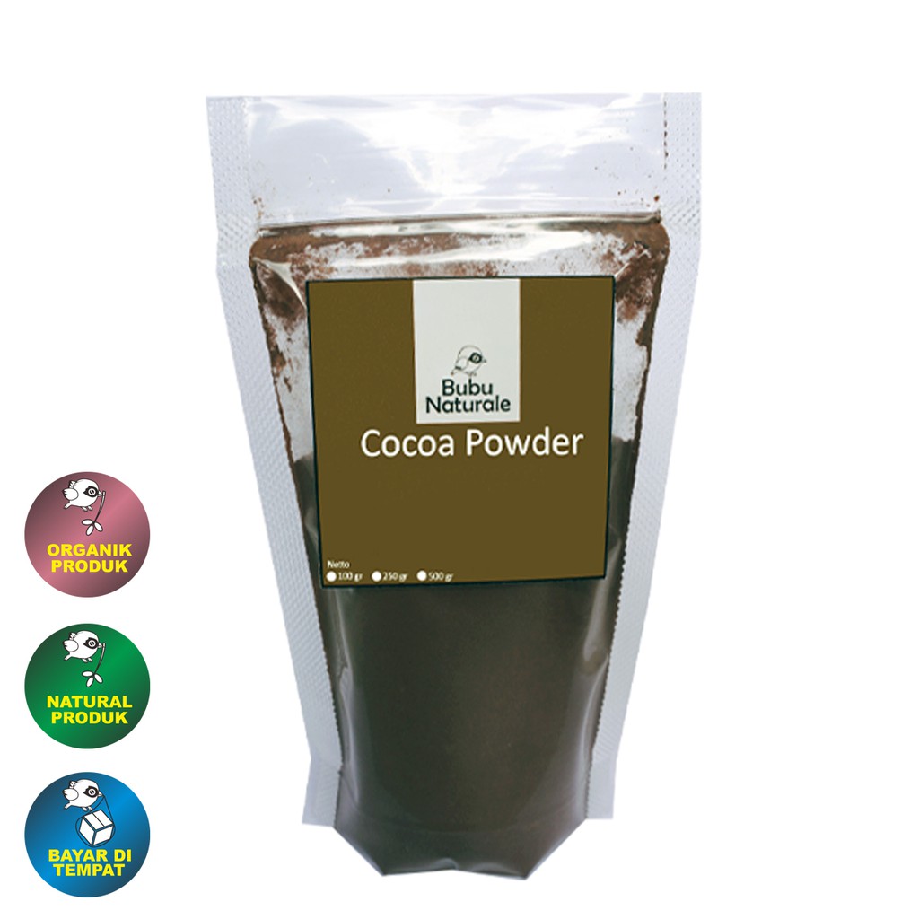 

Bubu Naturale - Cocoa Powder Bensdorp Repacked 100 gr / Coklat Bubuk Bensdorp Repacked 100 gr